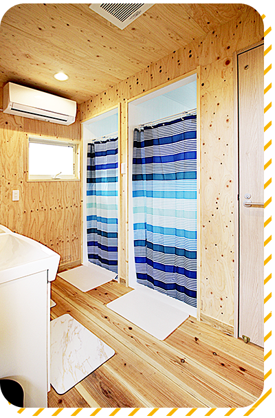 シャワー室（男女別）